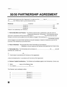 50-50-business-partnership-agreement-template