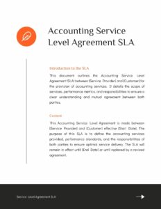 accounting-service-level-agreement-template