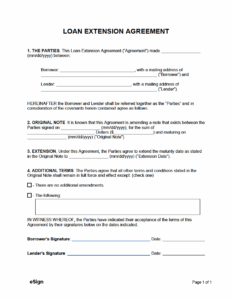 addendum-to-loan-agreement-template