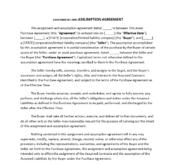 assignment-and-assumption-agreement-template