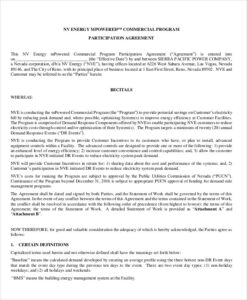 charity-commercial-participator-agreement-template
