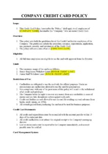 company-credit-card-agreement-template