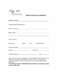 credit-card-on-file-agreement-template