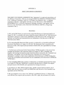 debt-equity-swap-agreement-template