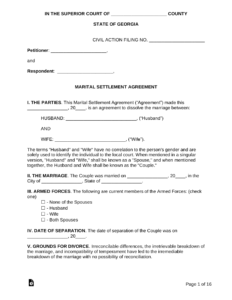 divorce-settlement-agreement-template-georgia