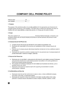 employee-cell-phone-agreement-template