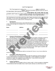 florida-land-trust-agreement-template