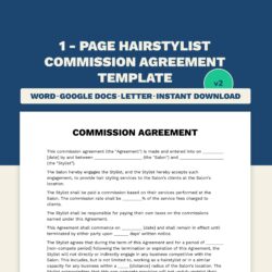 hair-stylist-commission-agreement-template