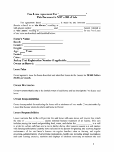 horse-facility-lease-agreement-template