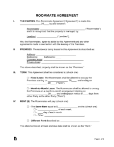 landlord-roommate-lease-agreement-template