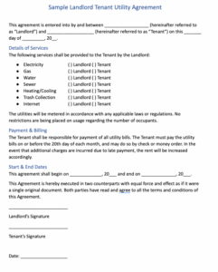 landlord-tenant-utility-agreement-template