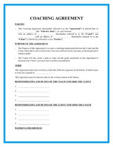 life-coaching-payment-agreement-template