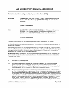 llc-member-withdrawal-agreement-template