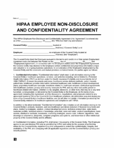 medical-employee-confidentiality-agreement-template
