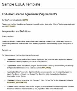 mobile-app-end-user-license-agreement-template