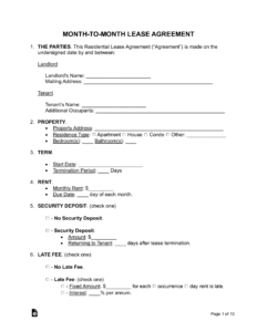 month-to-month-rental-lease-agreement-template