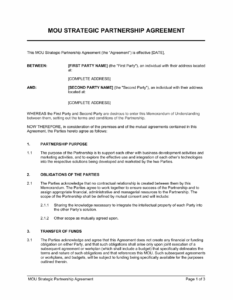 mou-strategic-partnership-agreement-template