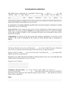 msp-master-service-agreement-template