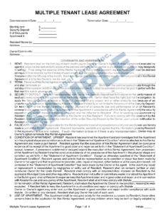 multiple-tenant-lease-agreement-template