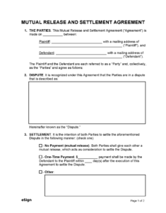 mutual-release-and-settlement-agreement-template