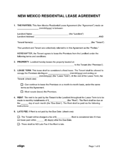new-mexico-rental-agreement-template