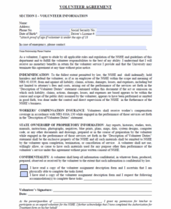 non-profit-volunteer-agreement-template