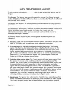 nonprofit-fiscal-sponsor-agreement-template