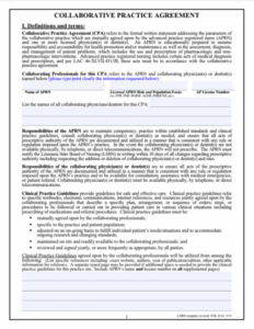 nurse-practitioner-collaborative-agreement-template