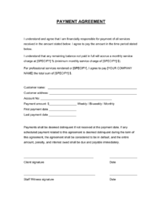 one-time-payment-agreement-template
