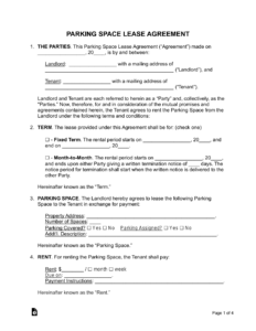 parking-spot-rental-agreement-template
