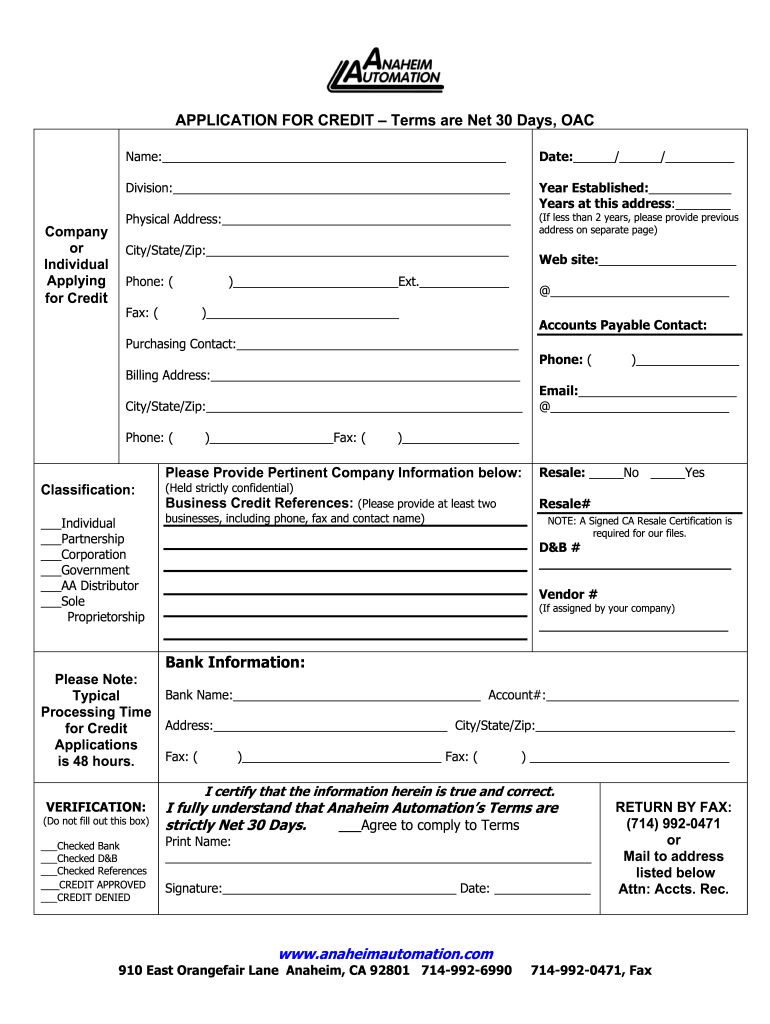 Payment Arrangement Net 30 Terms Agreement Template