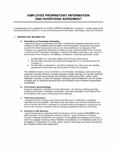 proprietary-information-and-inventions-agreement-template