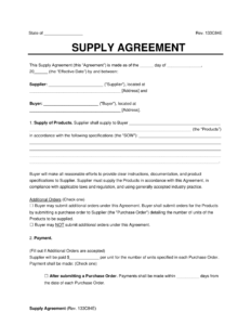 raw-material-supply-agreement-template
