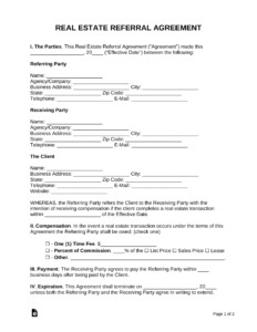 real-estate-referral-agreement-template