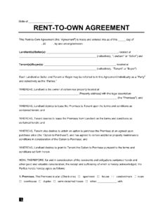 rent-to-own-house-agreement-template