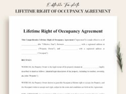 right-of-occupancy-agreement-template