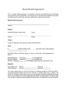 room-and-board-agreement-template
