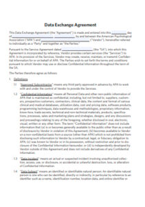 safety-data-exchange-agreement-template