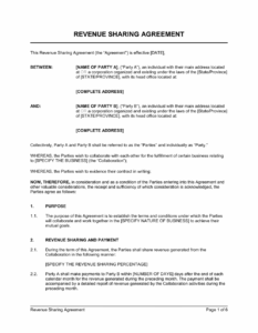 simple-revenue-sharing-agreement-template