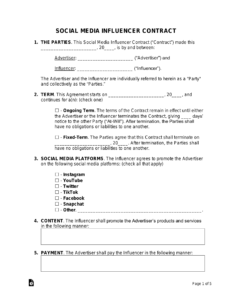 social-media-influencer-agreement-template