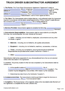 truck-driver-subcontractor-agreement-template