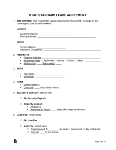 utah-residential-lease-agreement-template
