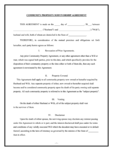 washington-state-community-property-agreement-template