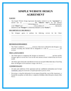 web-design-service-agreement-template